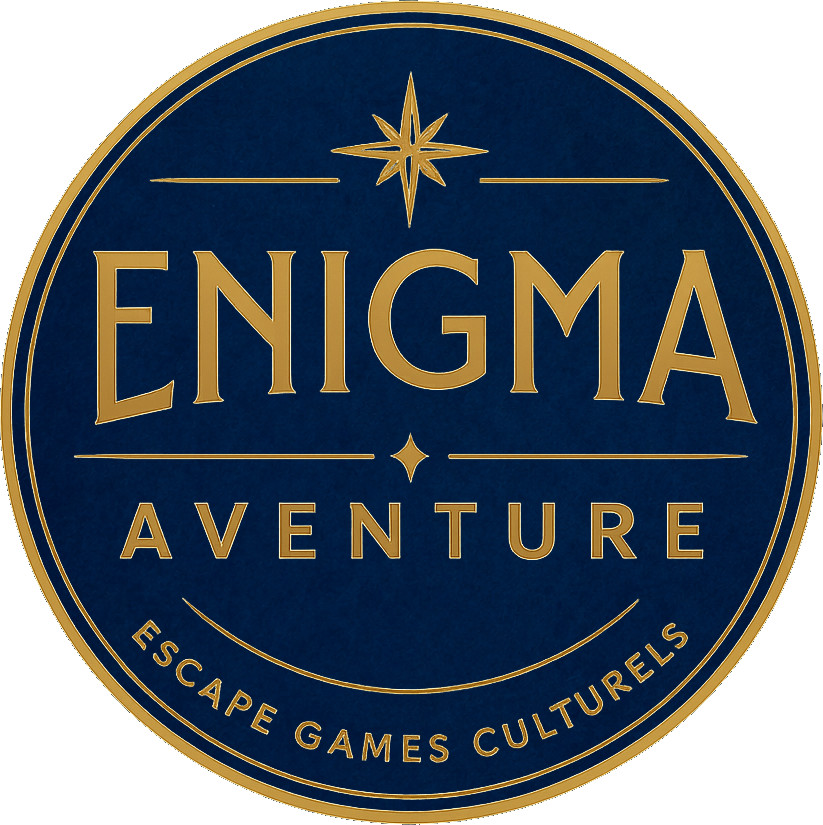 Logo Enigma Aventure — Escape Games Culturels